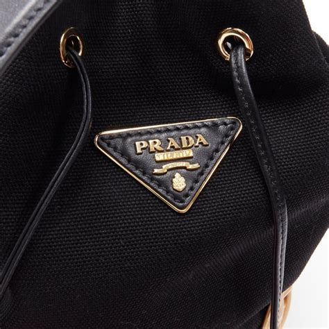 prada canapa bucket bag|Prada nylon bucket bags.